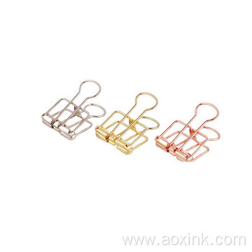 Documents Stationary Office Metal Paper File Binder Clip